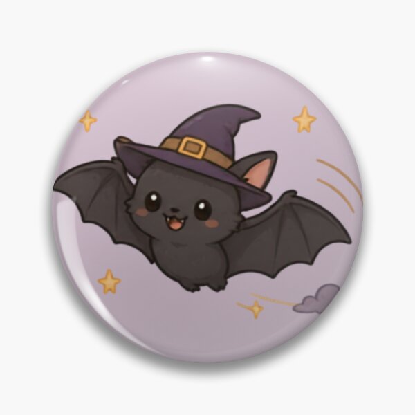 Item preview, Witchy Halloween Bat designed and sold by MellowMunchkins.