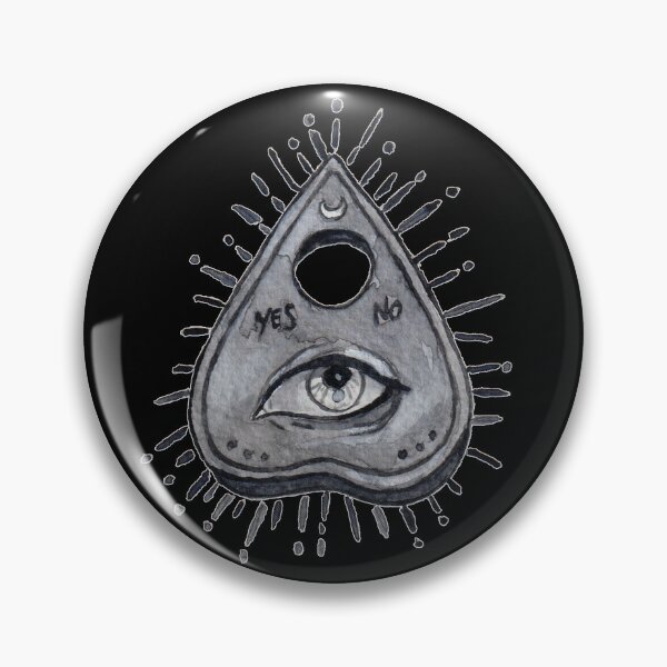 Item preview, Ouija Planchette All Seeing Eye Gothic Watercolor designed and sold by esmavart.