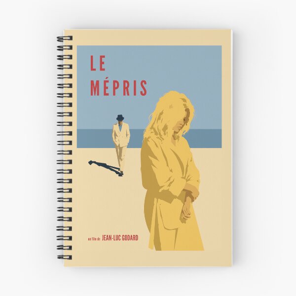 Item preview, Le Mépris Poster – Jean-Luc Godard 1963 French New Wave Film Art designed and sold by MORKINO POSTERS.
