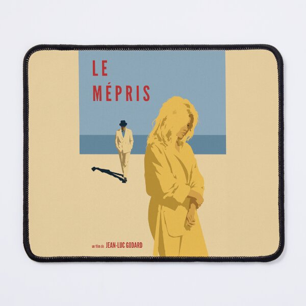 Item preview, Le Mépris Poster – Jean-Luc Godard 1963 French New Wave Film Art designed and sold by MORKINO POSTERS.