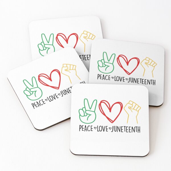 Item preview, Peace Love Juneteenth – Freedom & Unity Celebration designed and sold by roartusa.