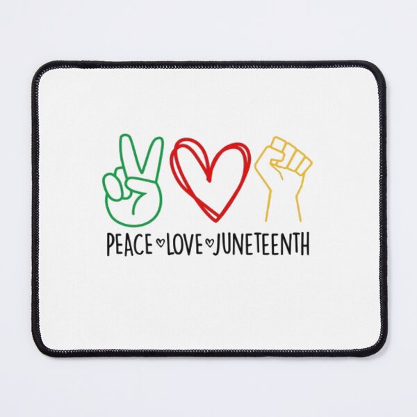 Item preview, Peace Love Juneteenth – Freedom & Unity Celebration designed and sold by roartusa.