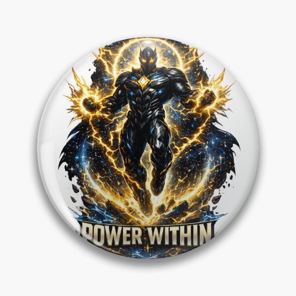 Item preview, Power Within Cosmic Energy Warrior Inspirational Strength Design designed and sold by irfanshikh.