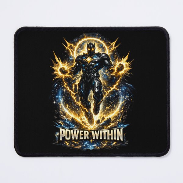 Item preview, Power Within Cosmic Energy Warrior Inspirational Strength Design designed and sold by irfanshikh.