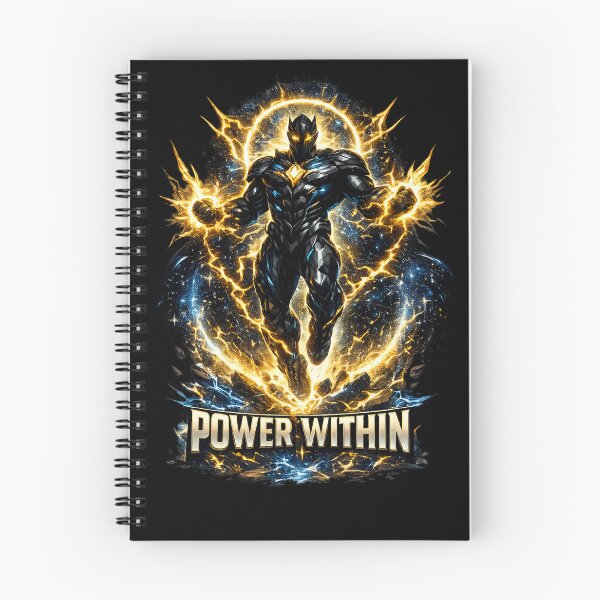 Item preview, Power Within Cosmic Energy Warrior Inspirational Strength Design designed and sold by irfanshikh.
