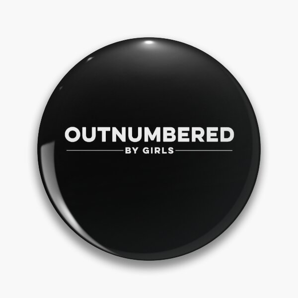 Item preview, Outnumbered By Girls designed and sold by nosu-art-pod.