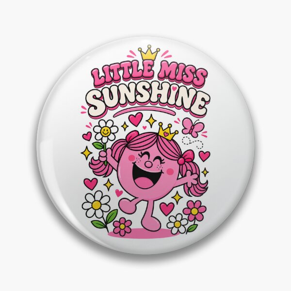 Item preview, Pink Sunshine Girl – Cute Happy Positive Vibes designed and sold by Alled Shop.