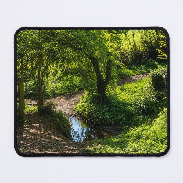 Item preview, Peaceful English Countryside Walk and Woodland Stream designed and sold by Astute-Artio-Photography.