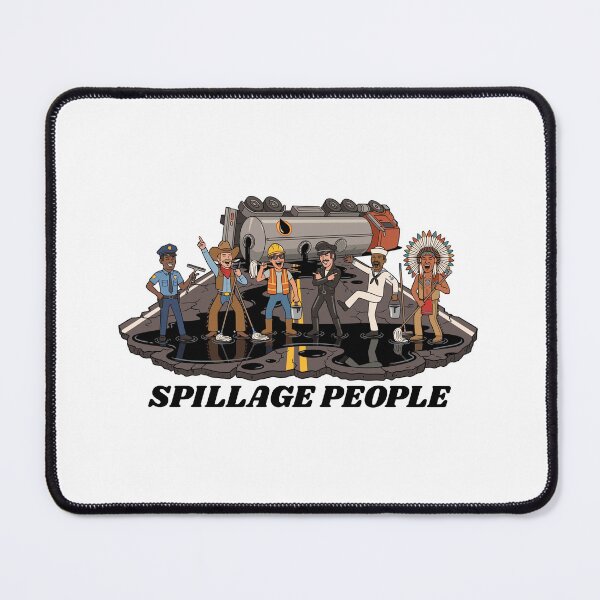Item preview, Spillage People Funny Retro Disco Band Parody designed and sold by StoatandWeasel.