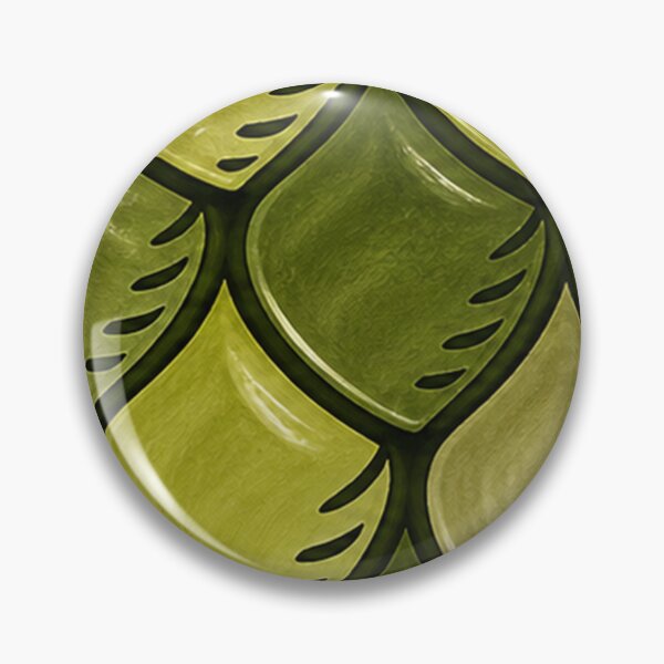 Item preview, Olive Fish Scale Pattern – Hand Painted Green Texture designed and sold by annenambiro.
