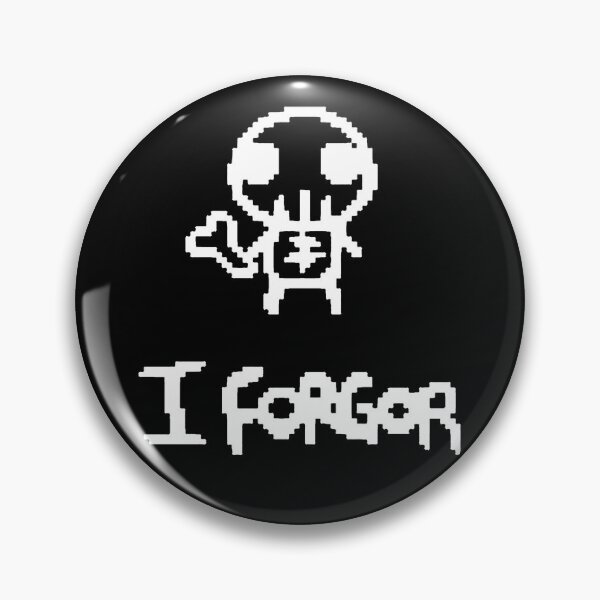 Item preview, I forgor! - Binding of Isaac designed and sold by Checkpoint Era.