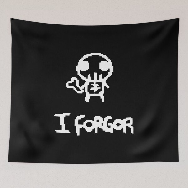 Item preview, I forgor! - Binding of Isaac designed and sold by Checkpoint Era.