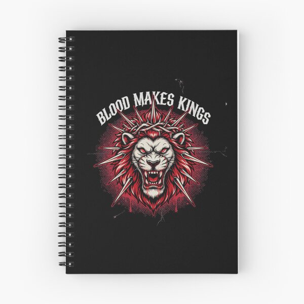 Item preview, Blood Makes Kings – Spiked Lion Crown Deathcore designed and sold by Enea Kelo.