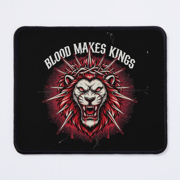 Item preview, Blood Makes Kings – Spiked Lion Crown Deathcore designed and sold by Enea Kelo.