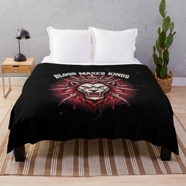 Item preview, Blood Makes Kings – Spiked Lion Crown Deathcore designed and sold by Enea Kelo.