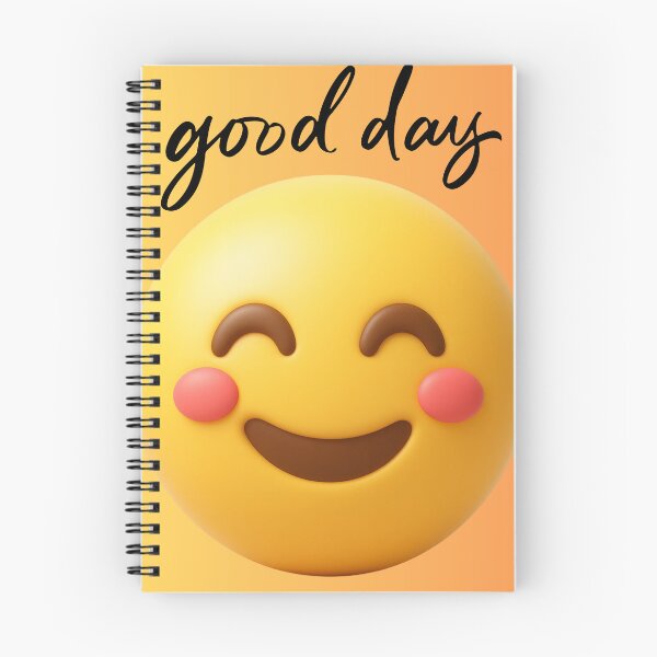 Item preview, Good Day Cute Smiley Face Positive Vibes Happy Emoji designed and sold by ranivibes008.