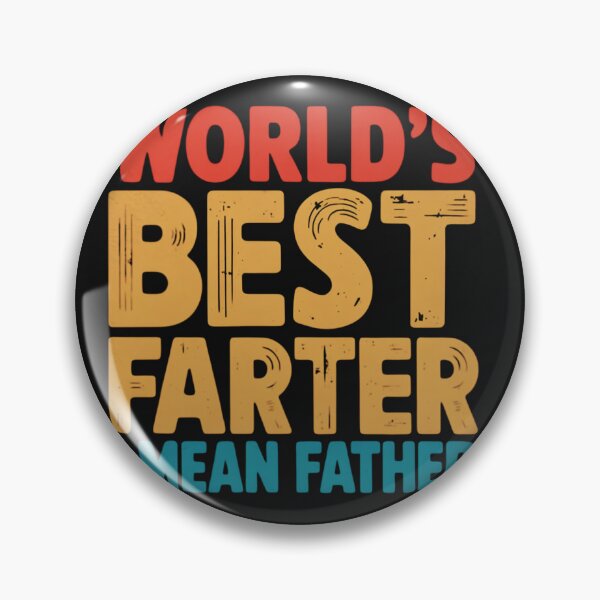 Item preview, World’s Best Farter I Mean Father – Funny Father’s Day designed and sold by ViktoonShirts.
