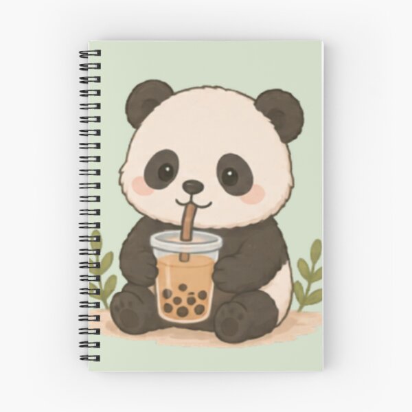 Item preview, Boba Tea Giant Panda designed and sold by MellowMunchkins.