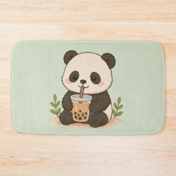 Item preview, Boba Tea Giant Panda designed and sold by MellowMunchkins.