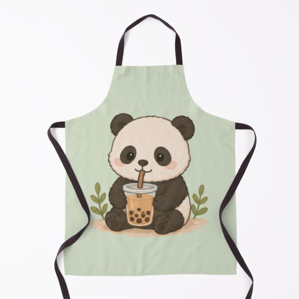 Item preview, Boba Tea Giant Panda designed and sold by MellowMunchkins.