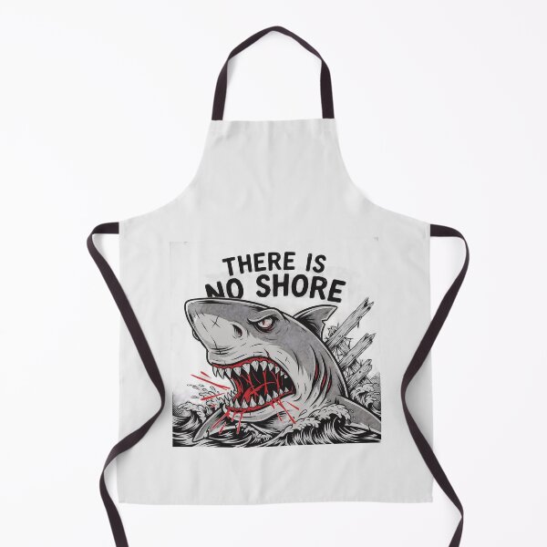 Item preview, There Is No Shore – Violent Great White Shark Deathcore designed and sold by Enea Kelo.