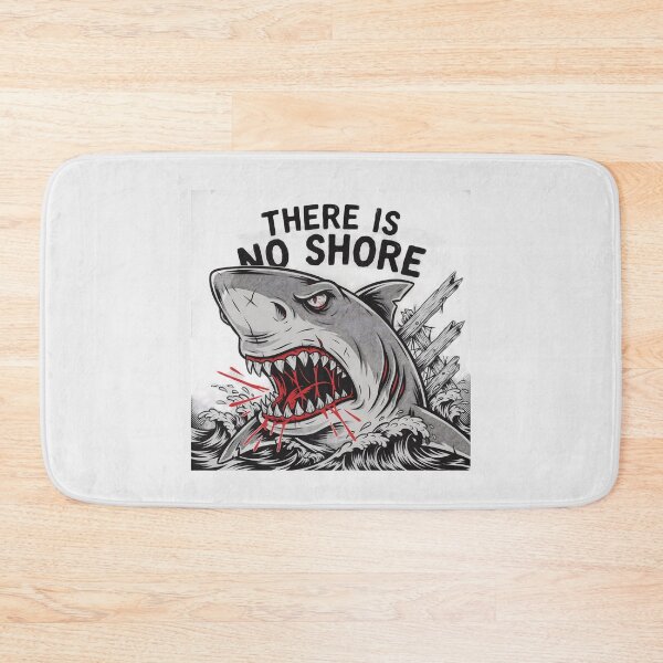 Item preview, There Is No Shore – Violent Great White Shark Deathcore designed and sold by Enea Kelo.