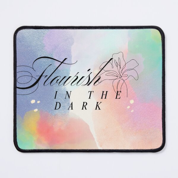Item preview,  Flourish In The Dark Resilient Floral Design designed and sold by StellarPages.