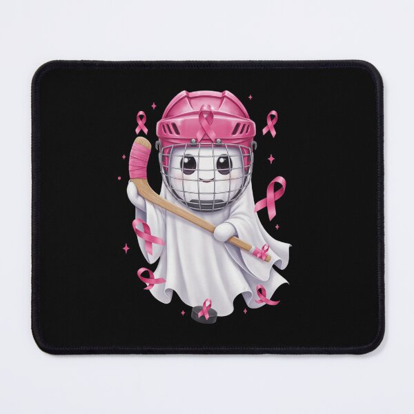 Item preview, Hockey Ghost with Pink Ribbon designed and sold by jkrphoto.