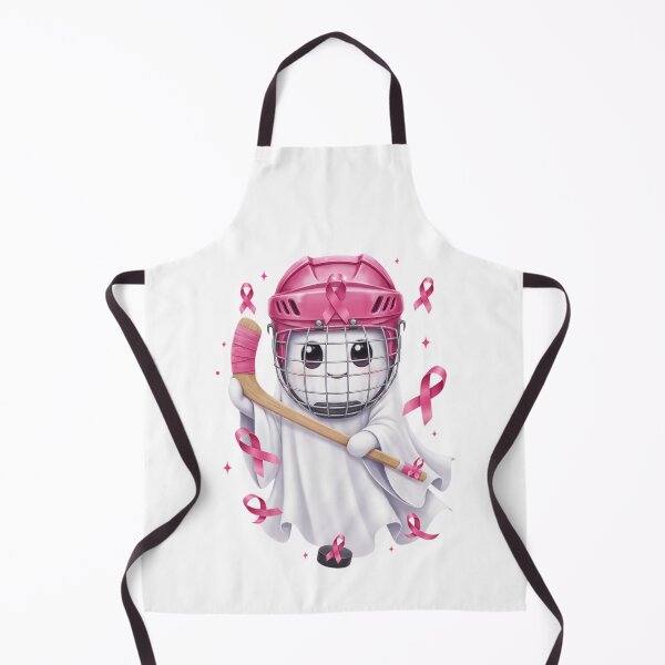 Item preview, Hockey Ghost with Pink Ribbon designed and sold by jkrphoto.