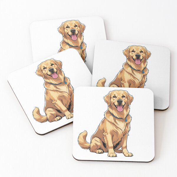 Item preview, golden retriever designed and sold by A Light Worker.