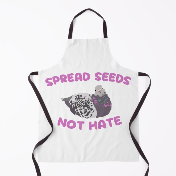 Item preview, Spread Seeds Not Hate Pigeon designed and sold by TiffinByLK.