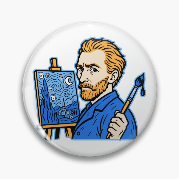 Item preview, Vincent Van Gogh Painting Starry Night designed and sold by Traveldrawings.