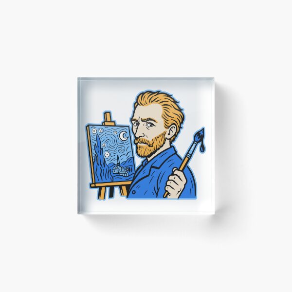 Item preview, Vincent Van Gogh Painting Starry Night designed and sold by Traveldrawings.