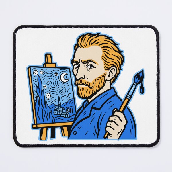 Item preview, Vincent Van Gogh Painting Starry Night designed and sold by Traveldrawings.