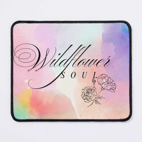 Item preview, Wildflower Soul Cottagecore Floral Typography designed and sold by StellarPages.