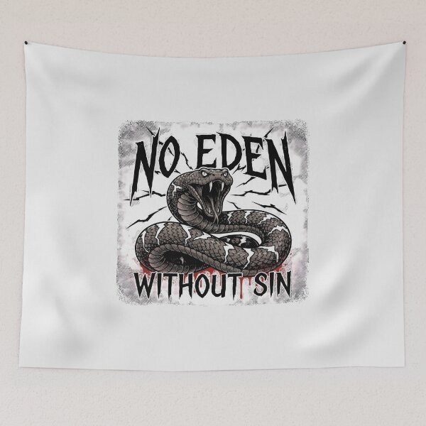 Item preview, No Eden Without Sin – Aggressive Snake Deathcore designed and sold by Enea Kelo.