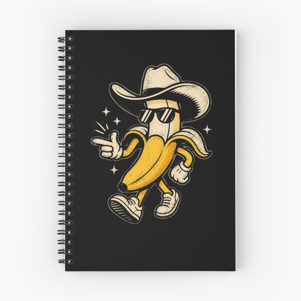 Item preview, Retro Cowboy Banana Cool Vintage Western designed and sold by Moizento.
