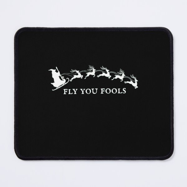 Item preview, Fly You Fools – Funny Fantasy Christmas Reindeer designed and sold by roartusa.