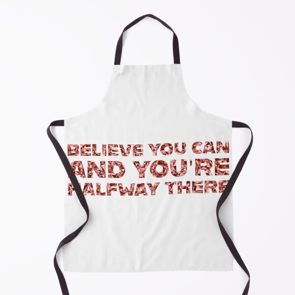 Item preview, "Believe You Can And You're Halfway There" Inspirational Quote Red Triangular Mosaic Design designed and sold by DymondDesigns.