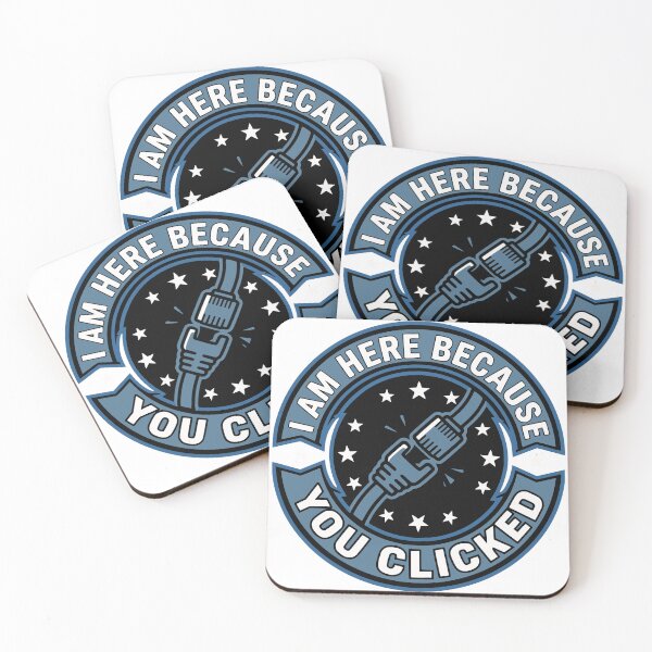 Item preview, Cybersecurity I Am Here Because You Clicked Gift designed and sold by Ixnor.