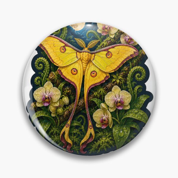 Item preview, Comet Moth | Madagascar Luna Moth Wing Art designed and sold by Lwonder.