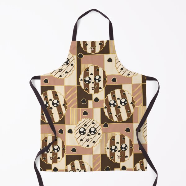 Item preview, Kawaii Chocolate Cookie Seamless Pattern. designed and sold by Suha Design Studio.