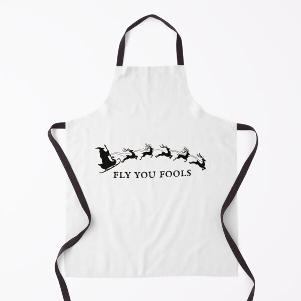 Item preview, Fly You Fools – Funny Fantasy Christmas Reindeer designed and sold by roartusa.