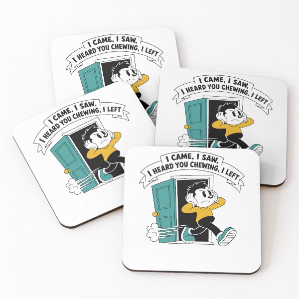 Item preview, I Came I Saw I Heard You Chewing I Left designed and sold by borutawear.