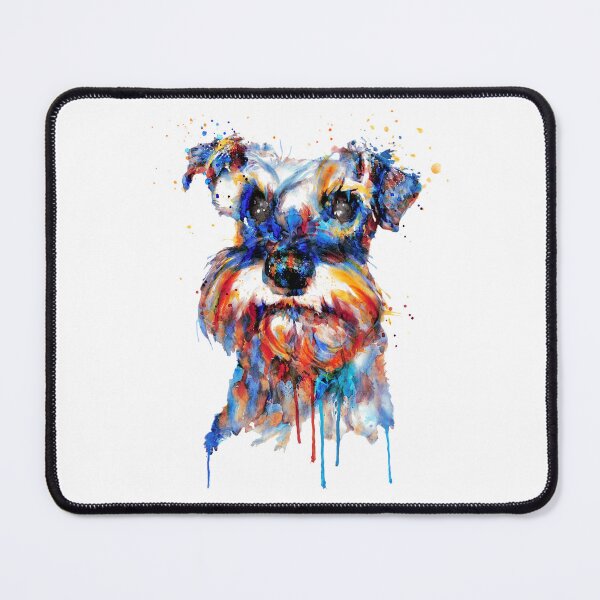 Item preview, Watercolor Schnauzer Face designed and sold by caracatita75.