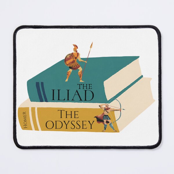 Item preview, The Iliad and The Odyssey | Classical Bookish designed and sold by Nyxander's Bookish Catalogue.