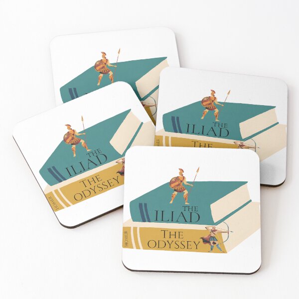 Item preview, The Iliad and The Odyssey | Classical Bookish  designed and sold by Nyxander's Bookish Catalogue.