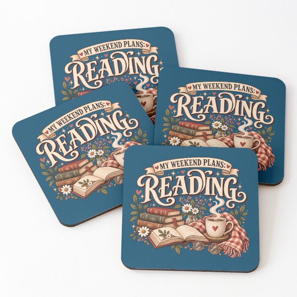 Item preview, My Weekend Plans Reading Funny Book Lover designed and sold by Glitchart66.