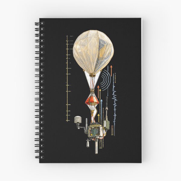 Item preview, Upper Air Probe – Radiosonde Weather Balloon Art designed and sold by yagniikd-.