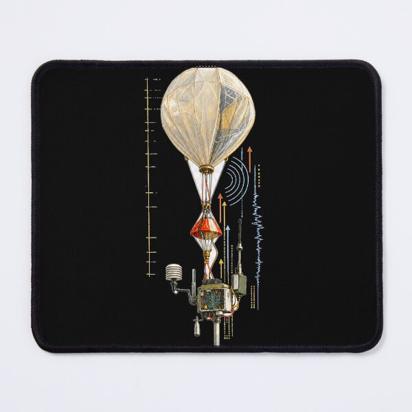 Item preview, Upper Air Probe – Radiosonde Weather Balloon Art designed and sold by yagniikd-.